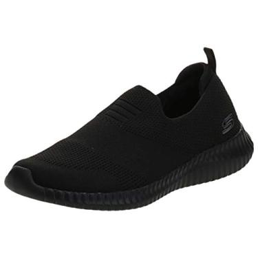 Imagem de Tênis masculino Skechers Elite Flex Aelhill Weave Preto, Black/ Black, 13