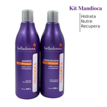 Imagem de Shampoo E Condicionador Mandioca +Proteínas Belladonna