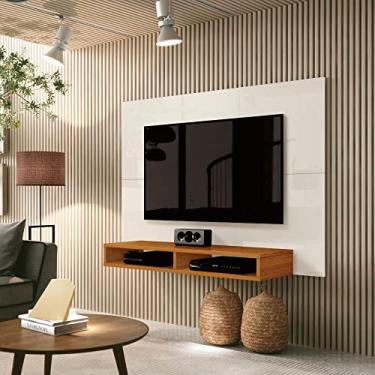 Imagem de EDN MOVEIS - Painel para TV até 43 Polegadas - Florença 120cm - 1 Prateleira - Clássico - Suporte para TV - Sala de estar, Quarto