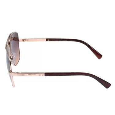 Imagem de Óculos De Sol Triton Eyewear Aviador Dourado - Dh8823