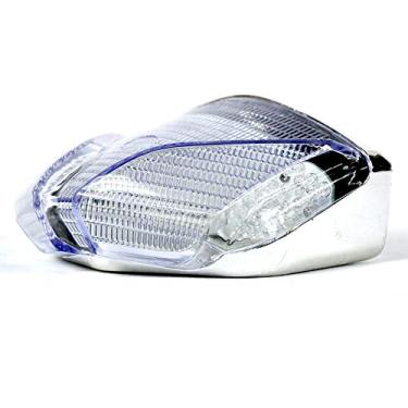 Imagem de Arashi Lanterna traseira para MV AGUSTA STRADA F4 / F1000 / Brutale/Strada Luz de freio de seta de seta de seta acessórios de motocicleta integrados lente transparente