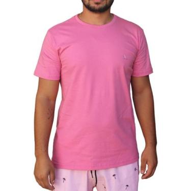 Imagem de Camiseta Masculina Edge Rosa - Edge Clothing
