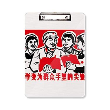 Imagem de Livro Mulher Soldado Patriotismo Vermelho Placa de apoio A4