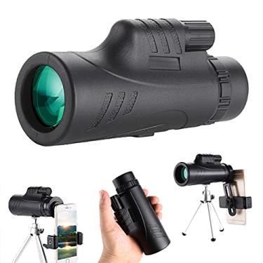 Imagem de Telescópio monocular 12X50, monoculares HD de alta potência, à prova d'água, à prova de choque, à prova de poeira e com capacidade de zoom, para observação de pássaros, jogos com bola, concertos, caminhadas, camping