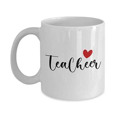 Imagem de Caneca MisSpelled Teacher - Caneca de professor - Presentes para professor - Caneca de café de 325 ml