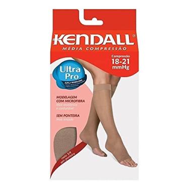 Imagem de Meia 3/4 Sem Ponteira Kendall Media Compress�o 1871 Tamanho:G;Cor:Mel