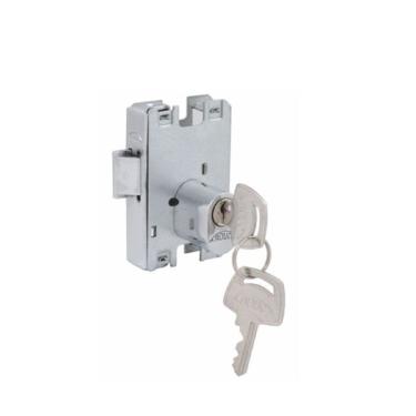 Imagem de Fechadura Porta Vidro Blindex Bate-Fecha 2371 Cilindro Oval