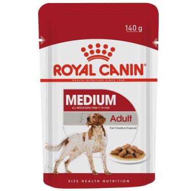 Imagem de Ração Royal Canin Sachê Size Health Nutrition Wet Para Cães Adultos Ra
