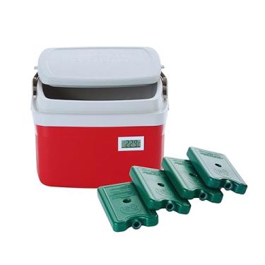 Imagem de Tervac Caixa Térmica 5L Vermelha com Termômetro Digital e Certificado de Calibração