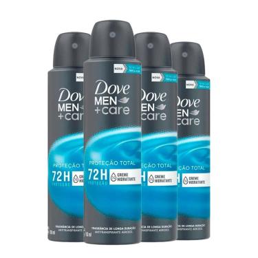 Imagem de Kit Desodorante Aerosol Dove Cuidado Total 150ml - 4 unidades