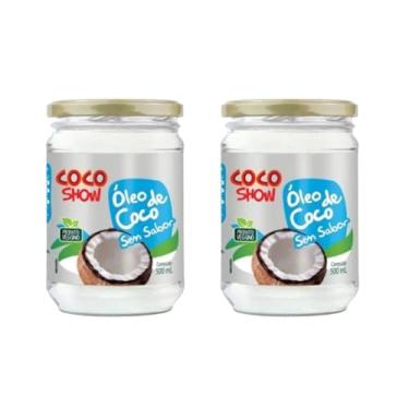 Imagem de Kit 2 Copra Coco Show Óleo De Coco Sem Sabor 500ml