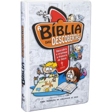 Imagem de Livro - A Bíblia Das Descobertas - Capa Ilustrada Azul