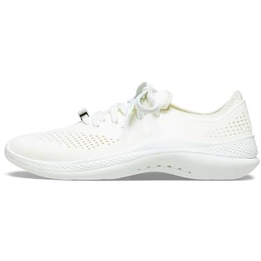 Imagem de Crocs Tênis feminino LiteRide 360 Pacer, Quase branco/quase branco, 40