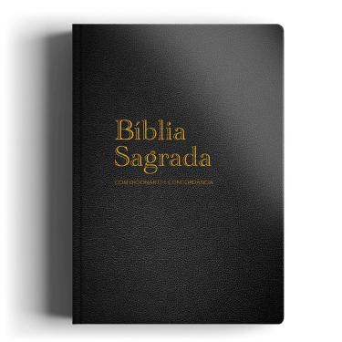 Imagem de Livro - Bíblia RC gigante - Capa semi luxo preta: Com dicionário e concordância