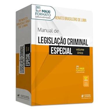 Imagem de Manual De Legislação Criminal Especial - Volume Único - 12ª Edição (2024)