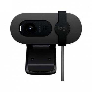 Imagem de Webcam Logitech Brio 100 Full Hd Grafite - 960-001586
