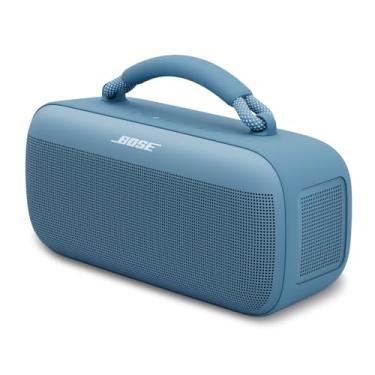 Imagem de Bose Alto-falante portátil SoundLink Max, alto-falante Bluetooth grande IP67 à prova d'água, até 20 horas de reprodução, USB-C, entrada AUX embutida de 3,5 mm, crepúsculo azul