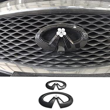 Imagem de Capa para carro Infiniti QX60 JX35 de fibra de carbono, acessórios de acabamento para Infiniti QX60 JX35 2011-2020