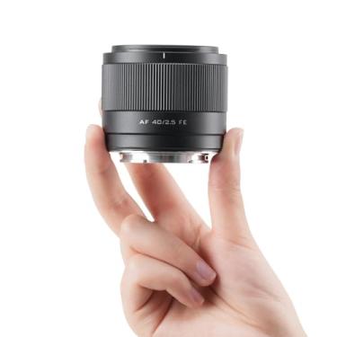 Imagem de VILTROX Lente de montagem AF 40 mm F2.5 FE para Sony, lente Prime de foco automático de quadro completo de 40 mm f/2.5 para Sony a7cr a7ii a9iii a7cii a7rv a6700 a7iv a7iii a6400 ZV-E10 a6600 a6000