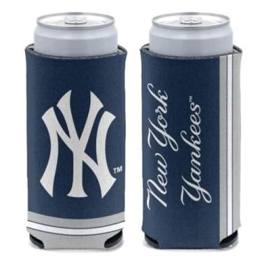 Imagem de WinCraft MLB New York Yankees Slim Cooler de lata, cores do time, tamanho único