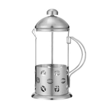 Imagem de Cafeteira Francesa Cremeira De Prensa De Vidro E Inox 600Ml