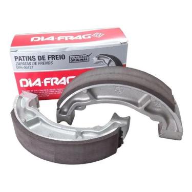 Imagem de Patins de Freio Lona CG Titan Fan Twister Tornado DFH-00127 - Diafrag