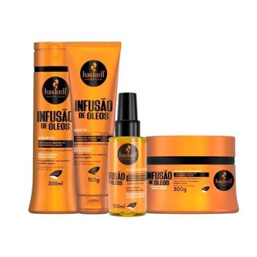 Imagem de Haskell Infusão 300ml - Shampoo/Máscara/Leave/Óleo Nutritivo