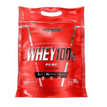 Imagem de Whey 100% pure integralmedica 900 gr, 900g, Chocolate