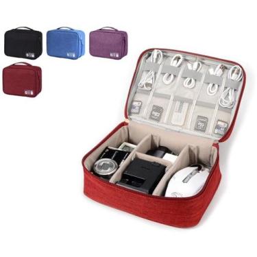 Imagem de Bolsa de Armazenamento Portátil Organizador - SHOP ALTERNATIVO, Vermel