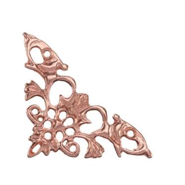 Imagem de Cantoneira Acabamento Imperial 4 Peças Decoração Espelhos Bandejas Cai