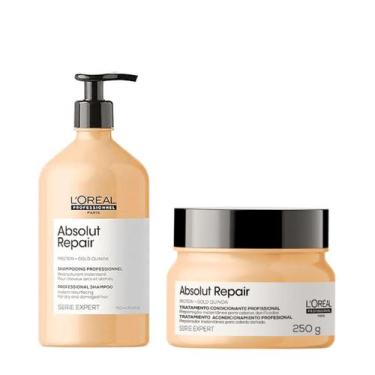 Imagem de Kit Gold Quinoa Shampoo 750ml e Máscara 250ml - L'Oréal Professionnel