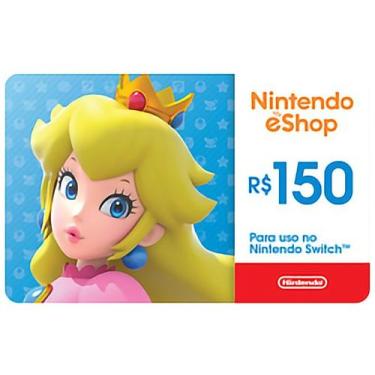 Imagem de Cartão Presente Digital Nintendo R$150,00 Ecash Brazil