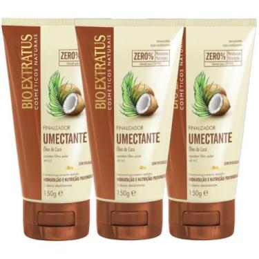 Imagem de Kit 3 Finalizador Cabelos Desidratados Umectante 150 ML Bio Extratus -