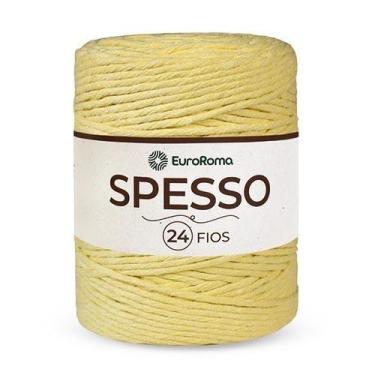 Imagem de Barbante Spesso EuroRoma 24 Fios 1Kg, 400 AMARELO BEBÊ