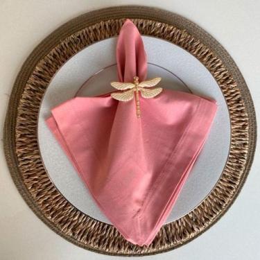 Imagem de Kit 2 Guardanapos Tecido 100% Algodão Rojemac 0,40x0,40 - ROSE, 40cm x