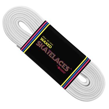 Imagem de Skates Waxed Laces - 6mm & 8mm - 47" 71" 79" 96" 108" - Snow White (6mm Wide / 79 inch / 200 cm)