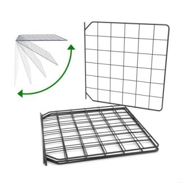 Imagem de Portinha Tela Aramada 30x30 para Cercado Pet Kit com 4 Unidades - IGUA