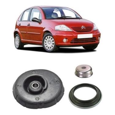 Imagem de Coxim Com Rolamento Dianteiro Citroen C3 2008 2009 2010 11 - Qualykits