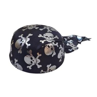 Imagem de Chapéu Coquinho Bandana de Pirata - Extra Festas, Prata