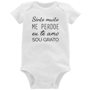 Imagem de Body Bebê Ho'oponopono - Sinto muito, me perdoe, eu te amo, sou grato 