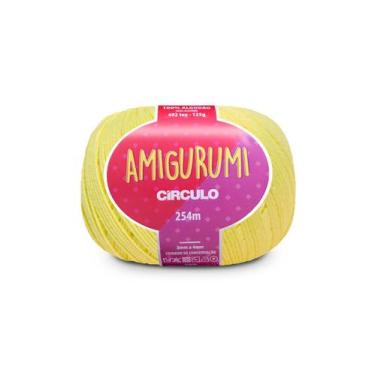 Imagem de Amigurumi 240 metros - Circulo, 1730-Amarelo candy