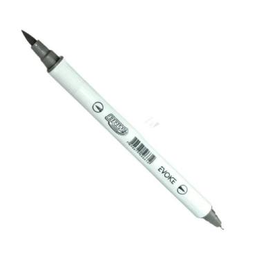 Imagem de Marcador Artístico Dual Brush Pen Evoke Ponta Extra Fina 0.4mm e Pince