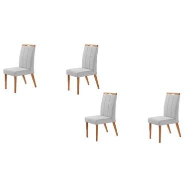 Imagem de Kit 4 Cadeiras Paris - Azul Claro - Gran Decore