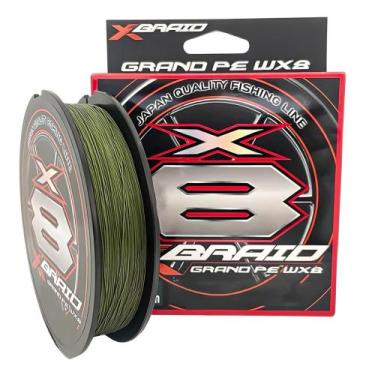 Imagem de Linha Multifilamento Grand PE WX8 0,27mm 40Lbs 300m - X-BRAID