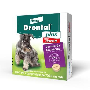 Imagem de Vermífugo Plus Cães 10kg C/ 2 Comp. - BAYER