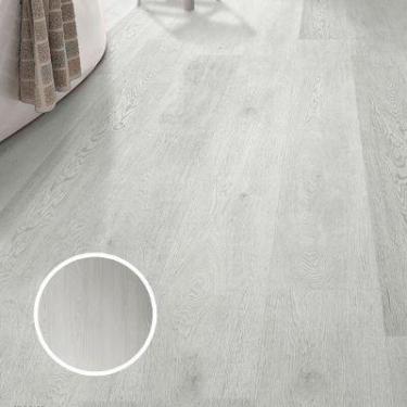 Imagem de Piso Vinílico Rígido Clicado Régua Amadeirada por 3M² Cor Off White - 