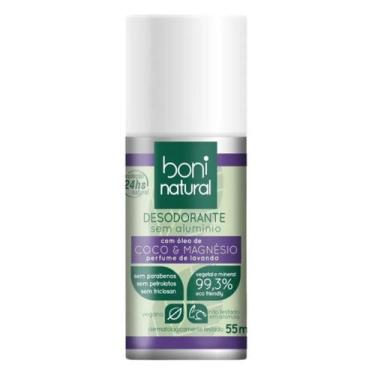 Imagem de Desodorante Boni Natural Roll-On Natural Coco E Magnésio Vegano Lavand