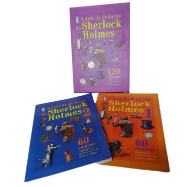 Imagem de Box C/2 Livros A Arte de Dedução de Sherlock Holmes - Coquetel