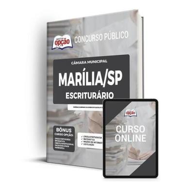 Imagem de Apostila Câmara de Marília - SP - Escriturário