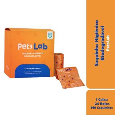 Imagem de 24 Rolos De Saquinhos Refil Cata Caca Biodegradável PetsLab